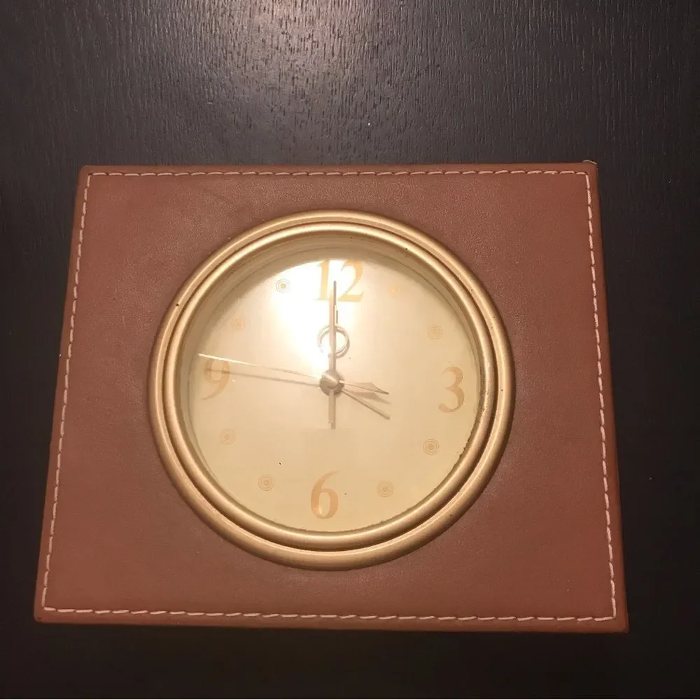 Vintage pottery barn clock/ alarm